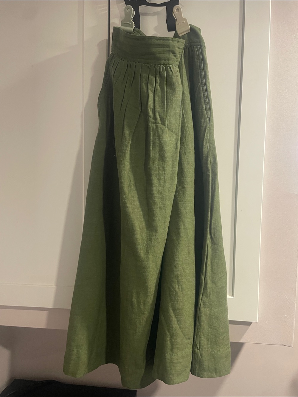 GAP Olive Midi Skirt